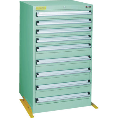 トラスコ中山 TRUSCO VE6S型中量キャビネット 転倒防止金具付 600X550 VE6S-1006TK 1台(1個)（直送品）