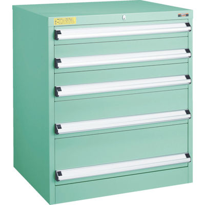 トラスコ中山 TRUSCO VE7S型中量キャビネット 700X550XH800 引出5段 VE7S-802 1台(1個) 479-1240（直送品）