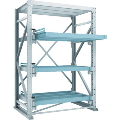 トラスコ中山 TRUSCO スライダーラック スライド3段 スチール板無し 連結 NSHS-21-3R 1台(1個) 287-0045（直送品）