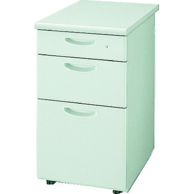 ナイキ NAIKI 脇デスク NELD型/ウォームホワイト/W400×D700×H700 NELD047B-AWH 1台 463-2265（直送品）