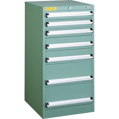 トラスコ中山 TRUSCO VE5S型中量キャビネット 500X550XH1000 引出7段 VE5S-1004 1台(1個)（直送品）