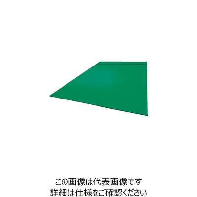 トラスコ中山 TRUSCO 作業台用ビニールマット 1200X900X2 グリーン ELD-1200 1枚 455-0871（直送品）