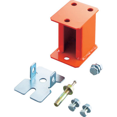 トラスコ中山 TRUSCO スチールラック 中量ボルトレス棚用アップベースセット オレンジ MM-UBP OR 1セット(1台)（直送品）