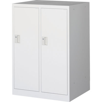 トラスコ中山 TRUSCO ミニロッカー 2連用 ホワイト MLK2-W 1台 454-0824（直送品）