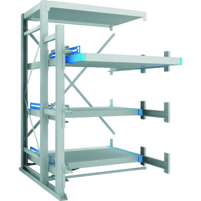 トラスコ中山 TRUSCO フルスライダーラック スライド3段 スチール板付 連結 NSFP-21-3R 1台(1個) 286-9951（直送品）