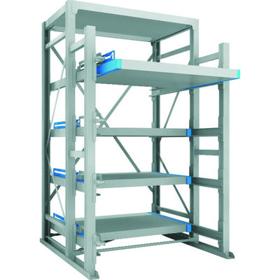 トラスコ中山 TRUSCO フルスライダーラック スライド4段 スチール板付 単体 NSFP-24-4K 1台(1個) 286-9985（直送品）