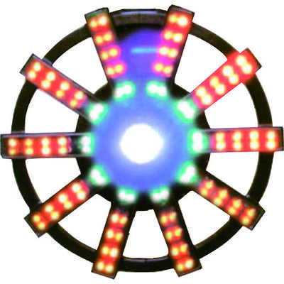 グリーンクロス ソーラー式フラッシュ警告灯 本体のみ 1109500411 1台 783-8034（直送品）