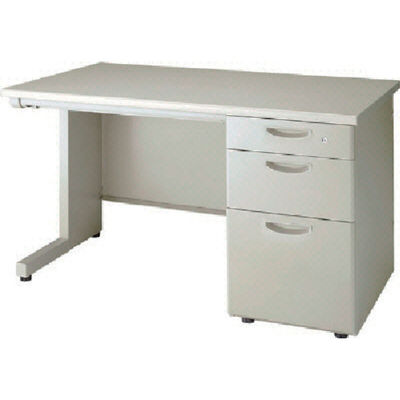 ナイキ NAIKI 片袖デスク NELD型/ウォームホワイト/W1100×D700×H700 NELD117B-AWH 1台（直送品）