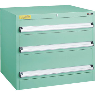トラスコ中山 TRUSCO VE7S型中量キャビネット 700X550XH600 引出3段 VE7S-603 1台(1個) 479-1177（直送品）