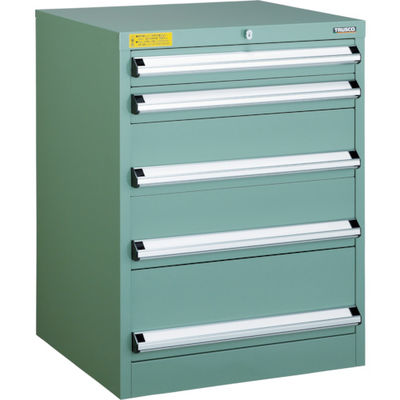 トラスコ中山 TRUSCO VE6S型中量キャビネット 600X550XH800 引出5段 VE6S-807 1台(1個) 479-0898（直送品）