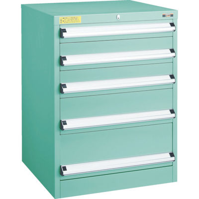 トラスコ中山 TRUSCO VE6S型中量キャビネット 600X550XH800 引出5段 VE6S-802 1台(1個) 479-0847（直送品）