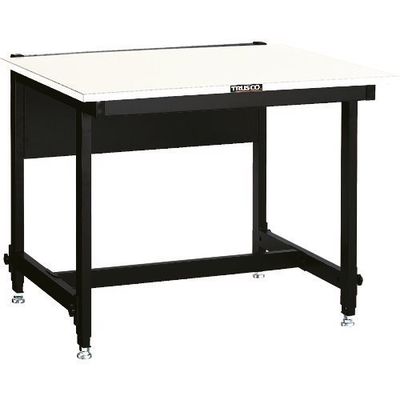 トラスコ中山 TRUSCO 高さ調節セルライン作業台 1500X800XH700ー900 ブラック色 CLM-1500-00 1台（直送品）