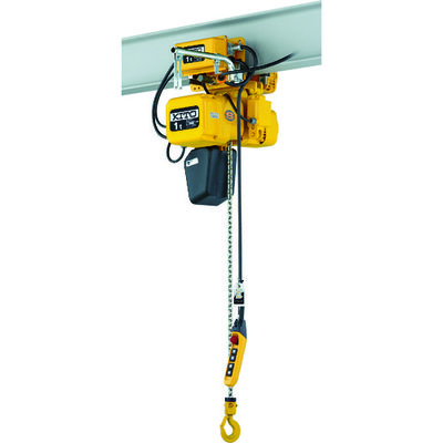 キトー 電気チェーンブロック キトーエクセル 1速標準速 電気トロリ結合式 1t×4m ER2M010S-S 1台 457-9798（直送品）
