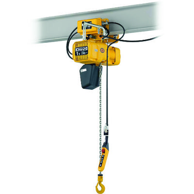 キトー 電気チェーンブロック キトーエクセル 2速インバータ標準速 電気トロリ結合式 500kg×4m ER2M005IS-IS 1台（直送品）