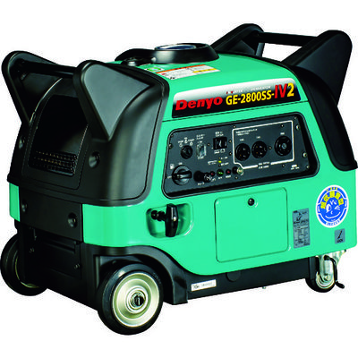 デンヨー 防音型インバータ発電機 GE-2800SS-IV2 1台 116-6302（直送品）