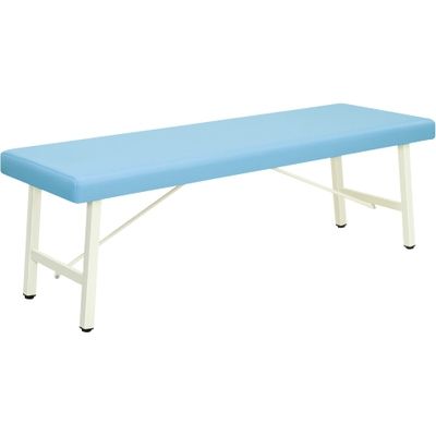 【軒先渡し】高田ベッド 診察台 ビニルレザーイエロー 02-5024-0008 1台（直送品）