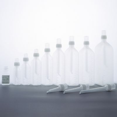 エムアイケミカル投薬瓶PPBスポイト付 500mL  凸凹目盛り（滅菌済)08-2895-16 1梱（2本×25袋）（直送品）