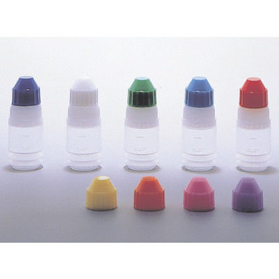 エムアイケミカル点滴容器タッチ1号〔点眼容器5mL〕（滅菌済） 本体：白/キャップ：緑 08-3050-0203 1箱（25本×10袋）（直送品）