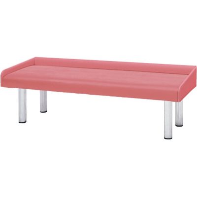 子供用診察台（ガード付） コーラルピンク 24-2251-0005 松吉医科器械（直送品）