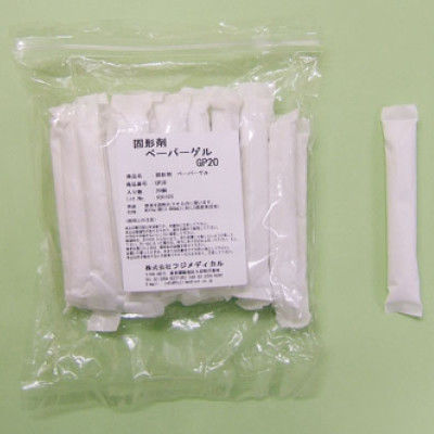 フジメディカル ペーパーゲル(固形剤) 24-2555-00 1箱(20本×12袋)（直送品）