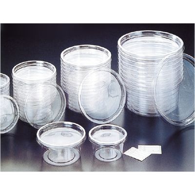 日本医理器材 試料カップ(フタ付) 24-3899-02 1箱(1000個)（直送品）