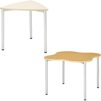 ナーステーブル（変形型） アイボリー 24-4299-0101 松吉医科器械（直送品）