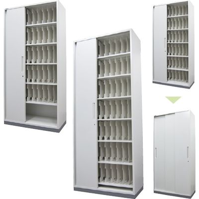 【設置込】カルテラック（3枚引き戸タイプ） 24-5214-00 日本ホップス（直送品）