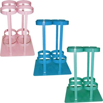 ボンベスタンド 4本立 23-5888-00 松吉医科器械（直送品）