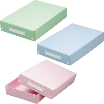 デスクトレー（A4）青 23-7954-00 1セット（5個） 松吉医科器械（直送品）