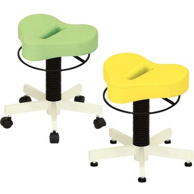 【軒先渡し】高田ベッド ドクターチェア(プロスツール) ビニルレザーピンク 24-2244-0007 1台（直送品）