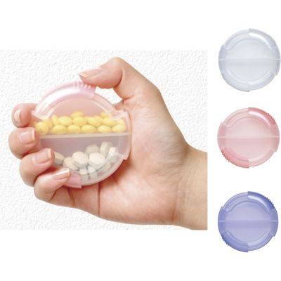 くすり携帯プチダブルラウンド 19-7270-00 1セット（20個） シンコハンガー（直送品）