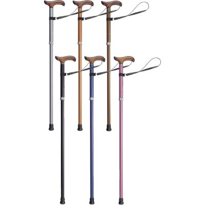 キヨタ 超軽量杖 かるケイン 柿茶（かきちゃ） 23-2552-0205（直送品）