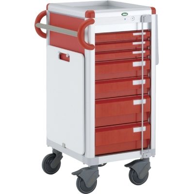 救急カート（ステンレス天板） ピーチ 23-3301-0001 サカセ化学工業（直送品）