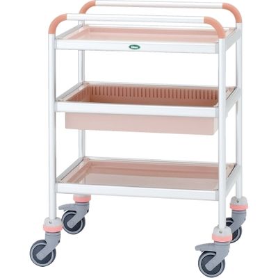 ミニカート（アルミカート64タイプ） 透明 23-5245-0003 サカセ化学工業（直送品）