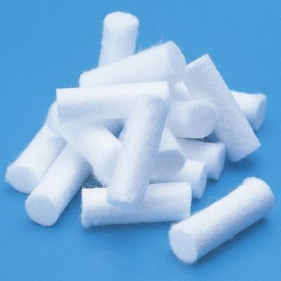 ローラーコットン 19-2630-00 1セット（500g：100g（約300個）入×5箱） 川本産業　マツヨシカタログ（直送品）