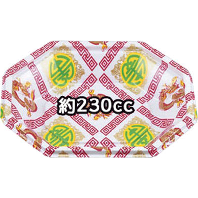 BF惣菜内23 雷紋赤本体 0-14-152300-101-5 1包：900枚（50×18） シーピー化成（直送品）