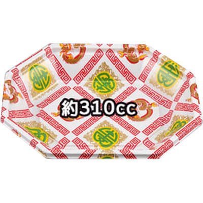 BF惣菜内24 雷紋赤本体 0-14-152400-101-5 1包：800枚（50×16） シーピー化成（直送品）