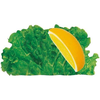 ユニバース グルメシート グリーンリーフレモン 丸 12601 1包：24000枚（1000×24）（直送品）