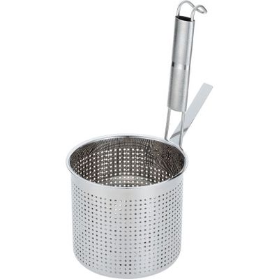 トーダイ UK 底平煮ざる/一体成形〈M〉パイプ柄 9253463（直送品）