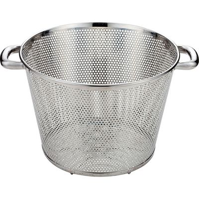 トーダイ UK 揚げザル/深型（パイプハンドル）48cm 【5.0φ】 9907542（直送品）