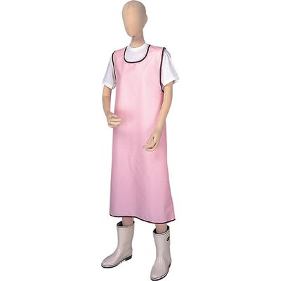 松本ナース産業 入浴介助エプロン L ピンク 402　介援隊カタログ S0233（直送品）