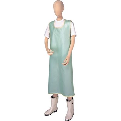 松本ナース産業 入浴介助エプロン M グリーン 402　介援隊カタログ S0233（直送品）