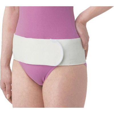 松本ナース産業 骨盤ベルト シングルサポートタイプ M～L ホワイト 820（直送品）