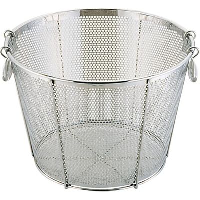 トーダイ UK 揚げザル/深型（補強付）45cm 【5.0φ】 9907485（直送品）