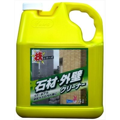 友和 技シリーズ 石材外壁クリーナー 4L 4516825003400 1セット(1個)（直送品）