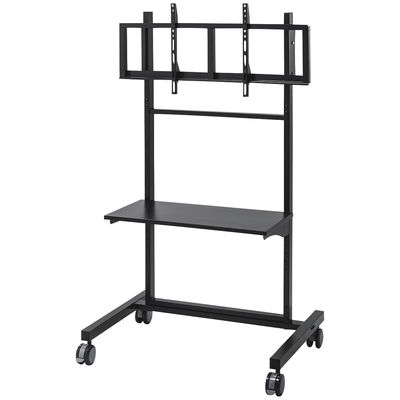 サンワサプライ 52型～84型対応液晶・プラズマディスプレイスタンド CR-PL15N 1台（直送品）