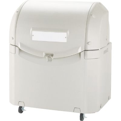 【軒先渡し】テラモト ワイドペールST(キャスター付) DS-259-050-0(500L) 23-2736-00 1台 23-5686-01（直送品）