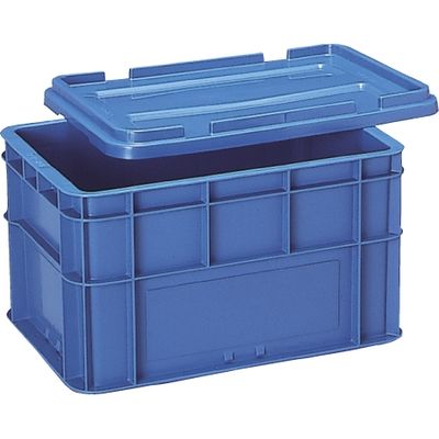 ポリコンテナー（蓋付） PT-24 （430X295X265） 01-2430-06 矢崎化工（直送品）