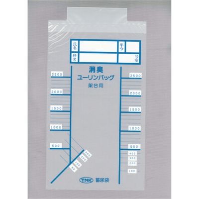 恒産商事 TNK消臭ユーリンバッグ 2500CC 23-2763-0312 1袋（100枚）（直送品）