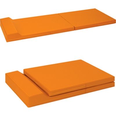 【軒先渡し】高田ベッド 二つ折れ仮眠マット TB-818(70X190X7/13CM 08-2975-1002 1枚 23-6866-0310（直送品）